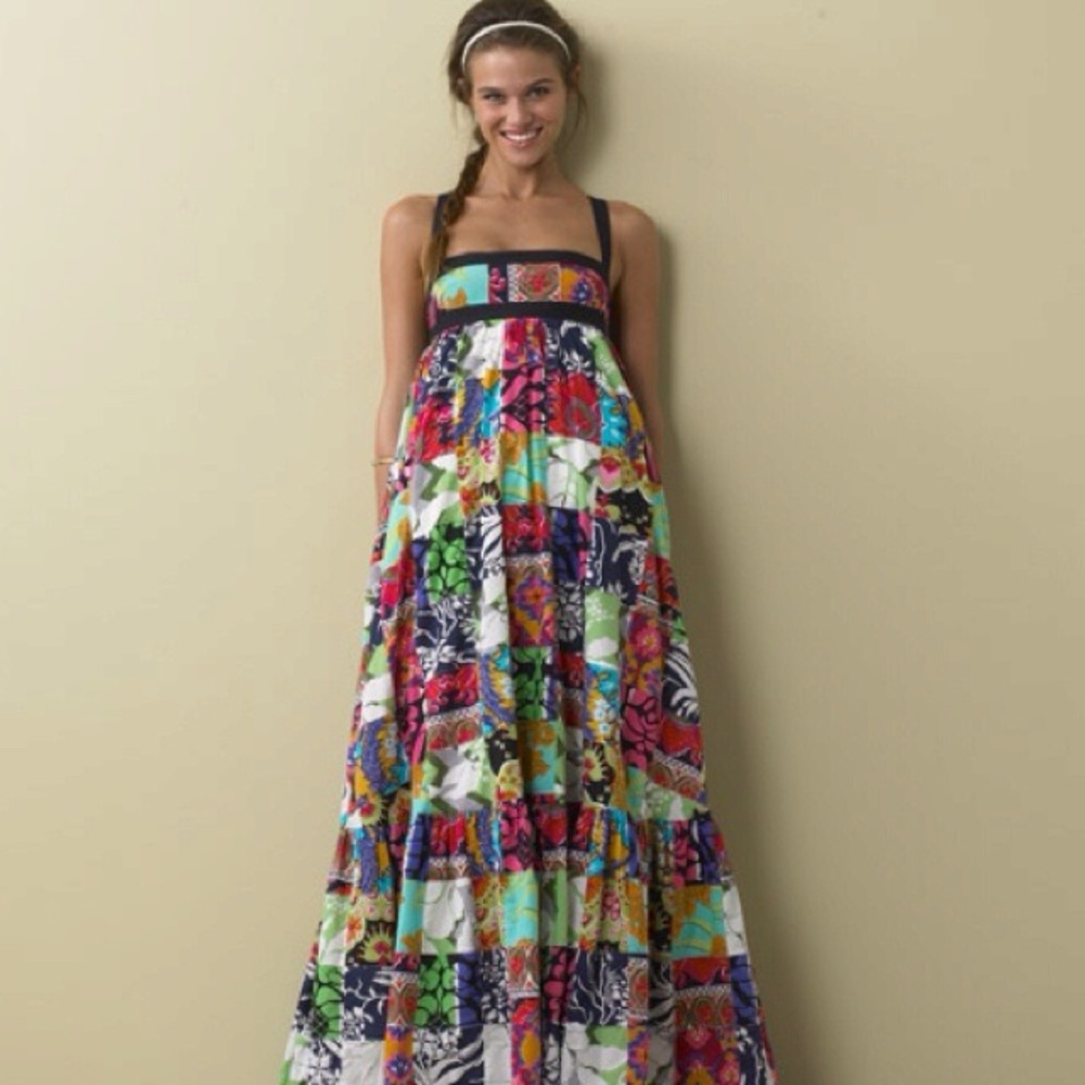 COPY - SUPER RARE J Crew Patchwork TALITHA  dress